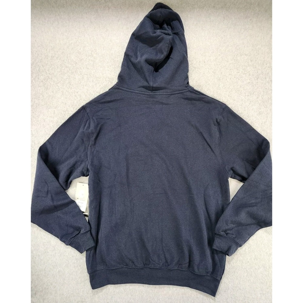 Colosseum Dayton Navy Hoodie with Red Lining - Picture 16 of 16